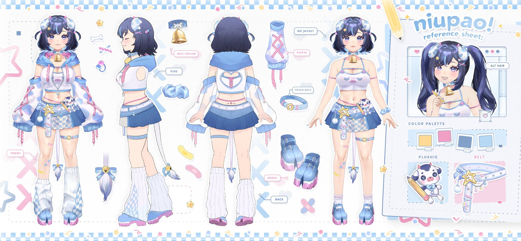 NIUPAO'S REFERENCE SHEET DESIGN